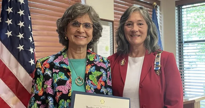 Conrad receives conservation award
