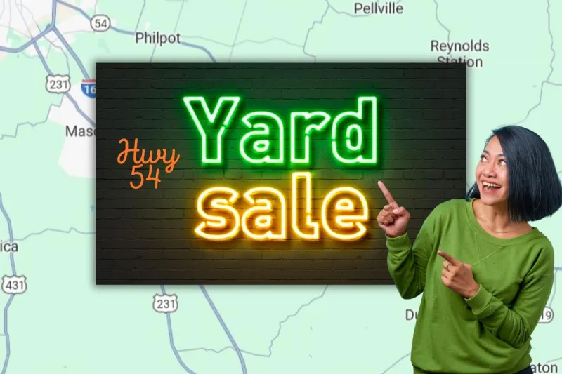 Hwy 54 Yard Sale Guide + Area Events | Sept. 18--19