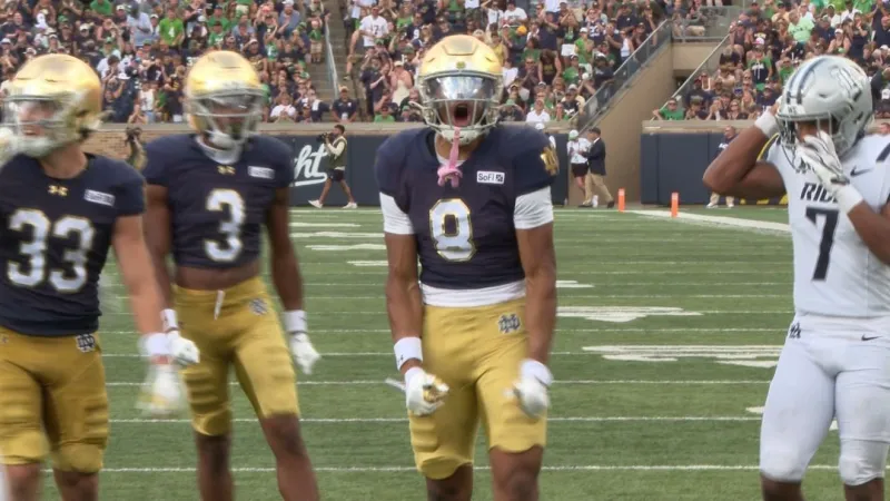 Young receivers earning trust in Irish offense