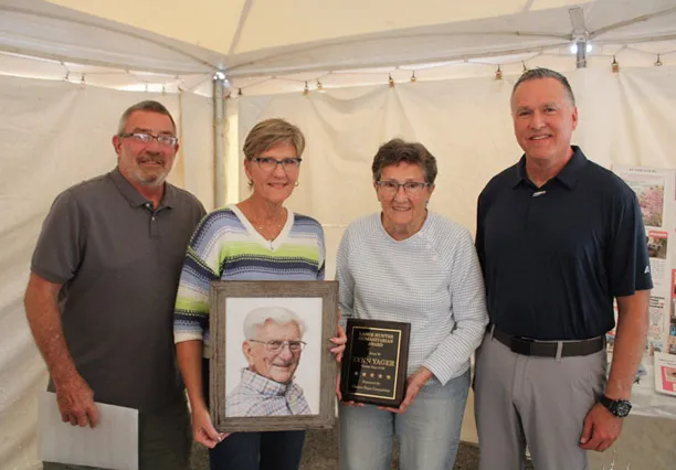 Lynn Yager posthumously given Lance Hunter award