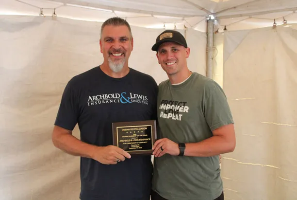 Archbold-Lewis Insurance awarded Ossian Business of the Year at Ossian Days