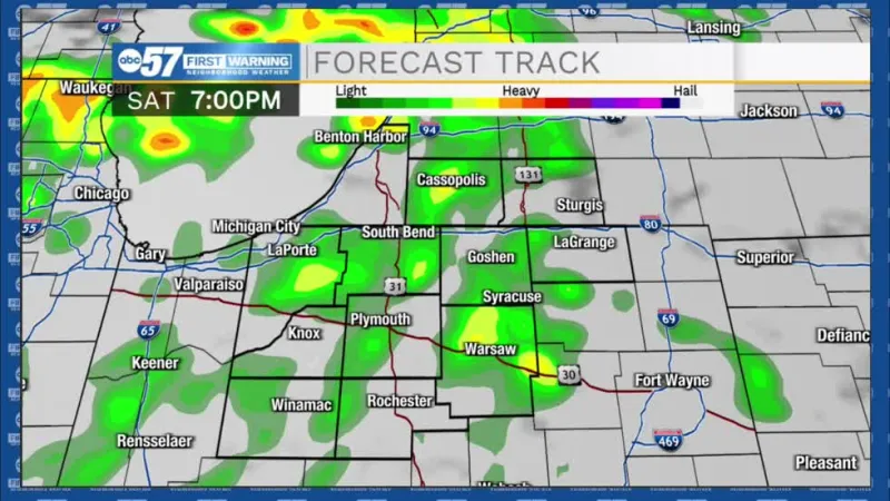 Plan for rain for Saturday Night Football