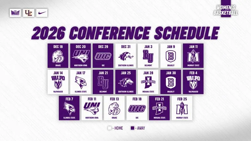 MVC Announces 2026-27 Women's Basketball Schedule