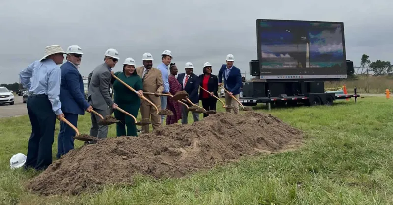 Construction on Gary air traffic control tower begins