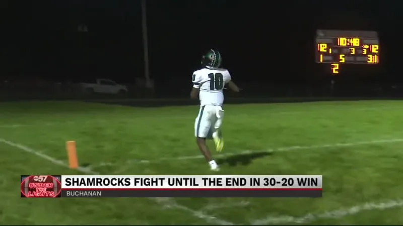 Shamrocks beat Bucks 30-20, stay unbeaten in 2026