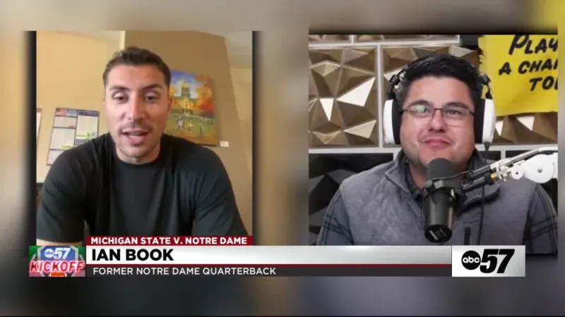 Irish legend Ian Book on the historic Michigan State rivalry, Notre Dame tradition, the season ahead for the Irish