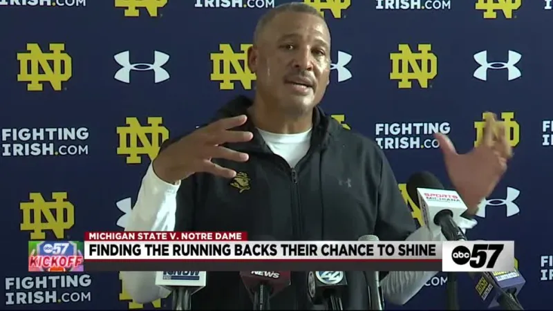 Ja'Juan Seider isn't worried about Notre Dame's run game as Irish offense keeps producing