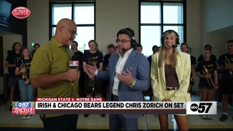 Notre Dame and Chicago Bears legend Chris Zorich on his high hopes for the Irish