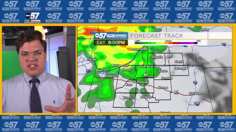 Widespread rain LESS likely this afternoon