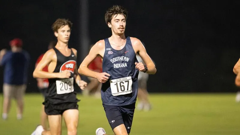 Brown wins OVC Preview Meet to lead USI men