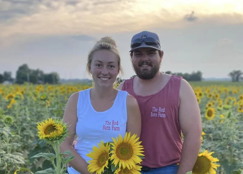 Delightful Sunflower Farm in Newburgh Only Open for a Short Season