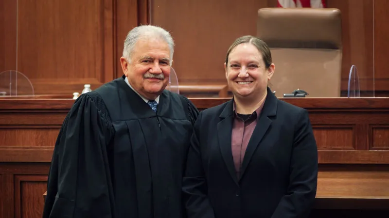 Interim prosecutor Sarah Scoggin sworn in as Cass County Prosecutor