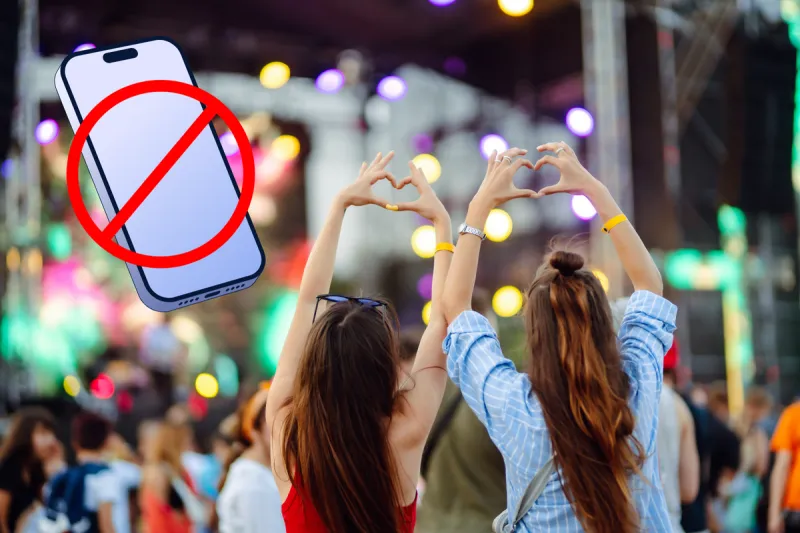 Your Phone Could Be Locked Up at Your Next Concert
