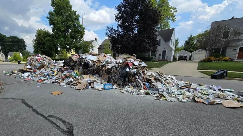 Lithium battery fire sparks reminders about safe battery disposal