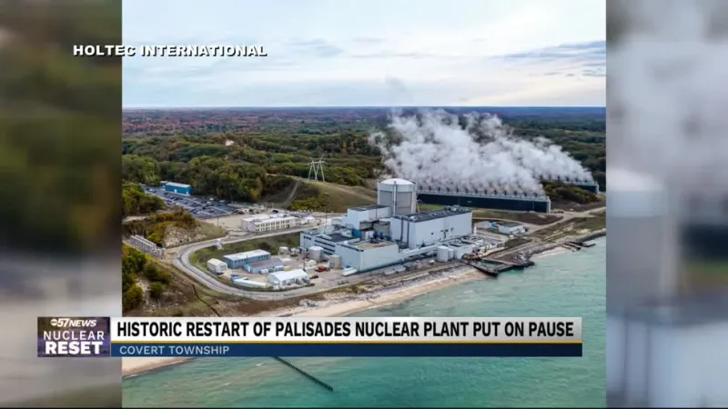 Fuel Problem Pauses Plan to Restart Michigan Nuclear Reactor