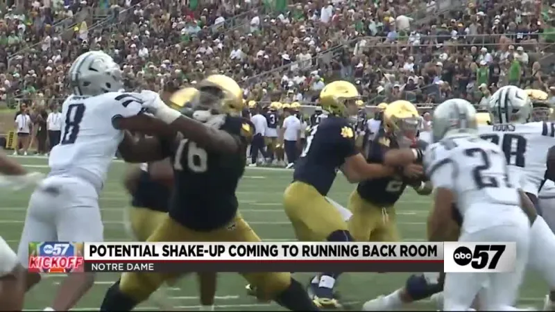 Nolan James Jr. pushes for Notre Dame's starting running back job after breakout performance