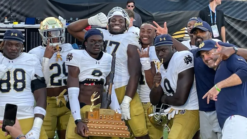 No. 3 Irish head to West Lafayette with Shillelagh trophy on the line