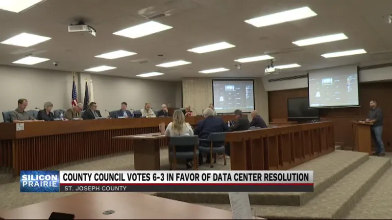St. Joseph County Council advances plan to ban new data centers