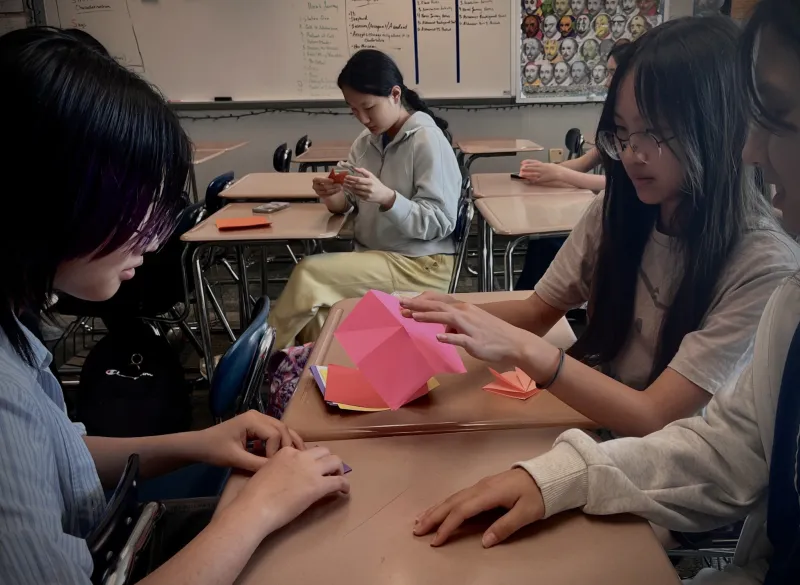 The Wishing Crane Project begins the school year, gets ready for Homecoming