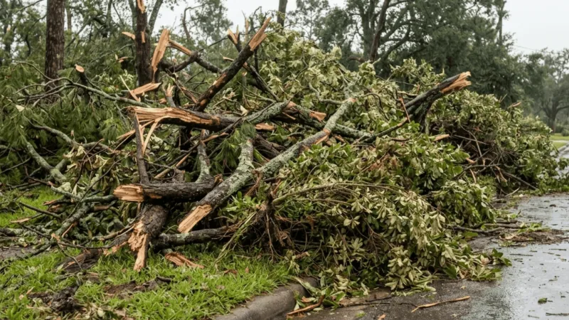 Gov. Mike Braun leading largest debris clean up in recent state history