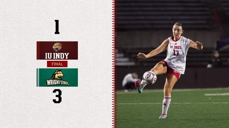 SAMMONS SCORES LATE AS JAGUARS FALL TO WRIGHT STATE, 3-1