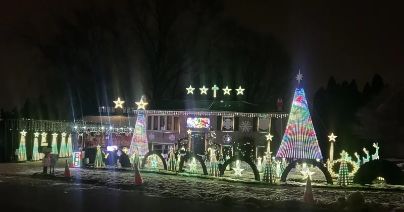 Dyer's Magical Light Show featured on ABC to go dark after Christmas season
