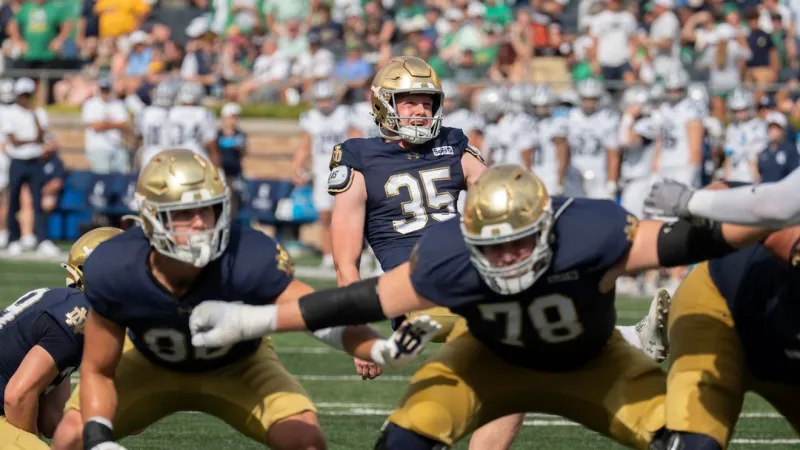 Notre Dame football takes on Purdue on Saturday