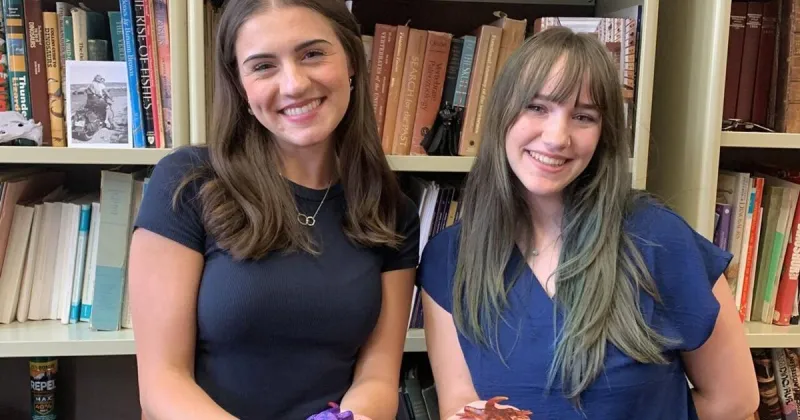 Student scientists name 309-million-year-old amphibian after moms