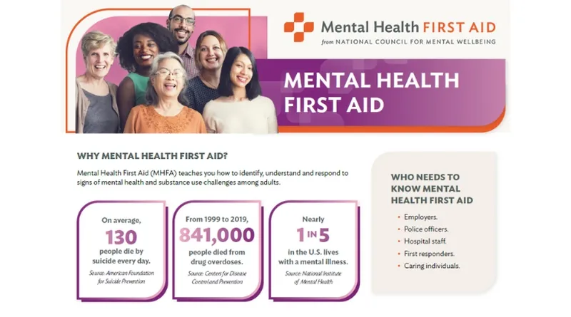 Mental Health First Aid session offered Oct. 1 in Nashville