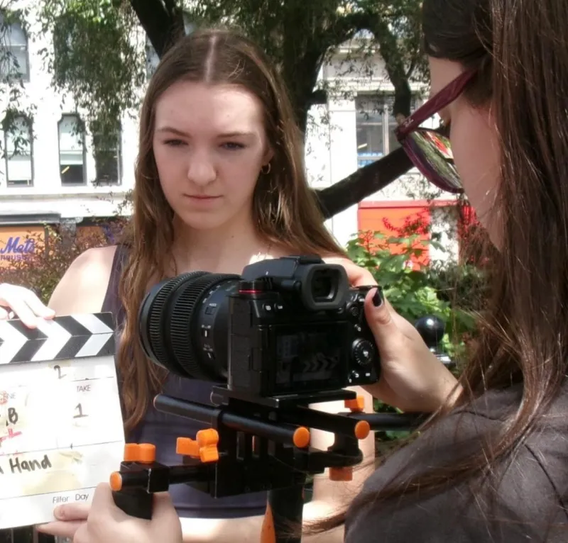 Q&A with senior Monroe Melton on making a short film
