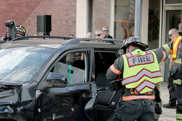 Extrication demonstration