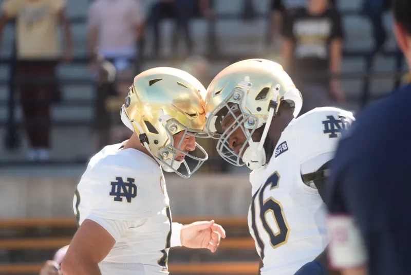 Fighting Irish in West Lafayette for matchup against Purdue