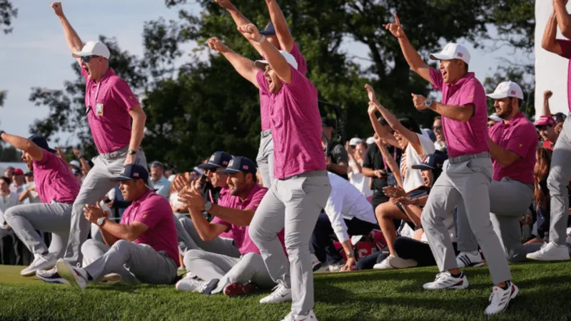 Americans rally in singles to win the Presidents Cup for the 11th straight time