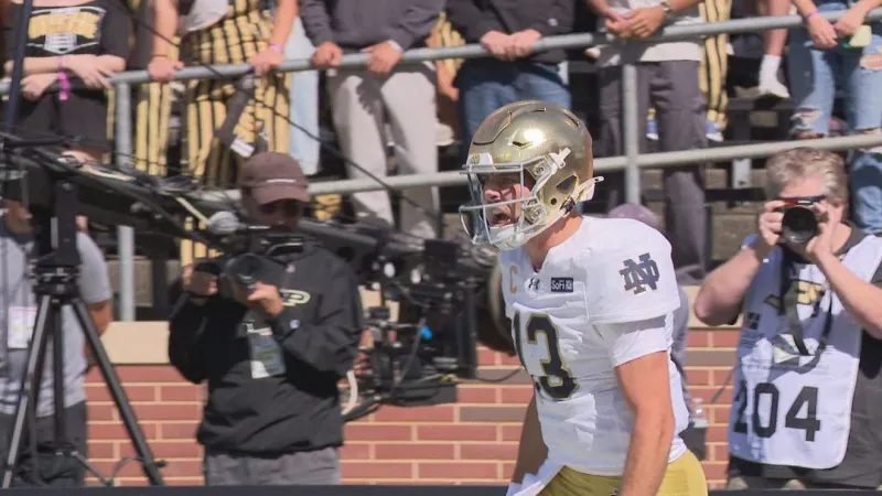 Notre Dame Football prepares for North Carolina on Saturday