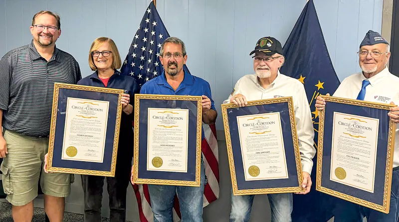 Four Honored With Prestigious Circle Of Corydon Award