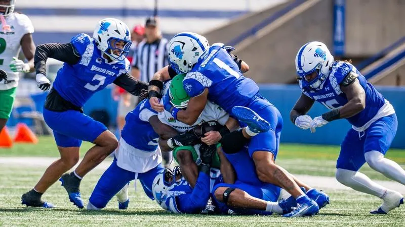 Sycamores hit the road for MVFC matchup against No. 16/13 South Dakota