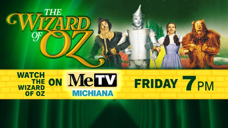 The Wizard of Oz comes to MeTV beginning Oct. 2