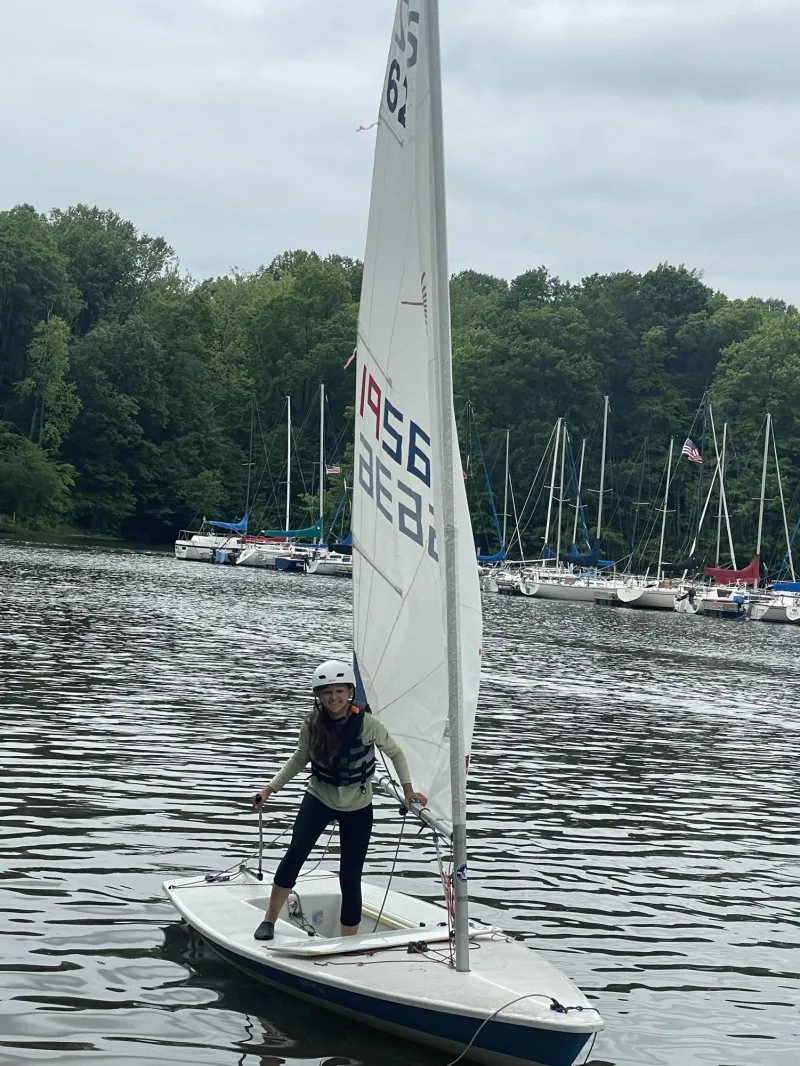 Q&A with senior Sophie Imler on sailing