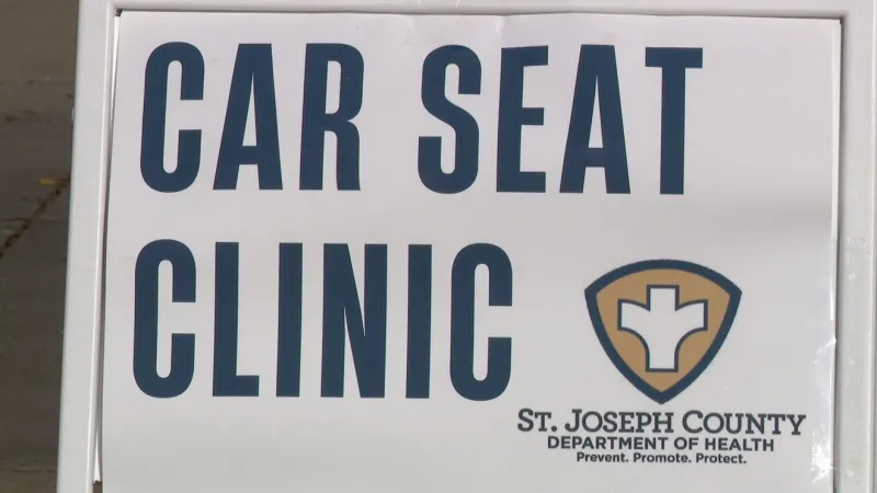 Free event helps parents with car seat safety checks in South Bend