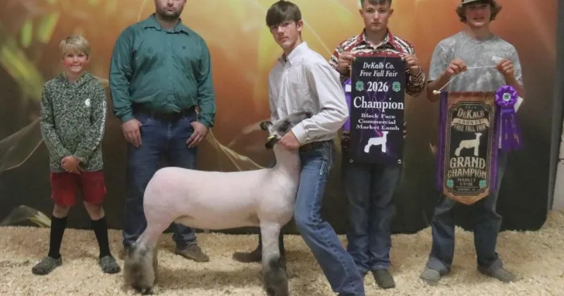 McCartney, Slentz earn top sheep honors