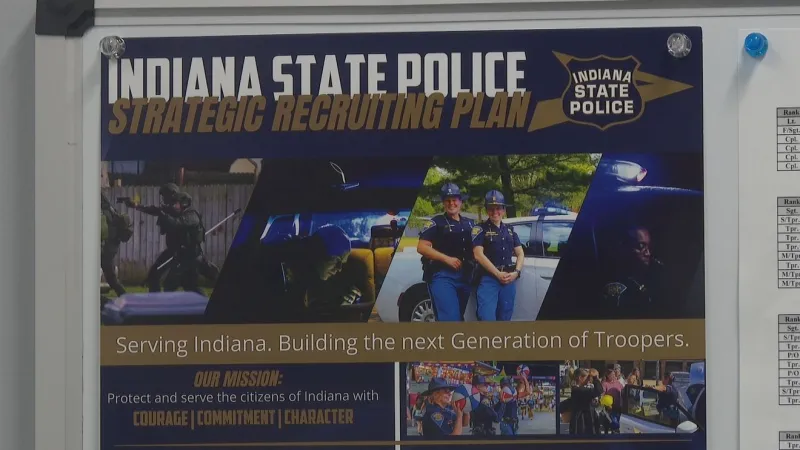 Indiana State Police face staffing shortages statewide, now hiring