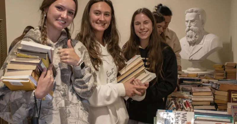 Trine's annual Book Night supports Turning Point