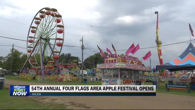 Annual Four Flags Area Apple Fest kicks off opening day in Niles