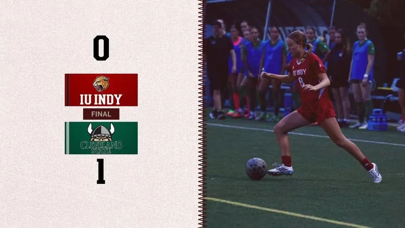 WOMEN'S SOCCER FALLS ON THE ROAD AT CLEVELAND STATE, 1-0