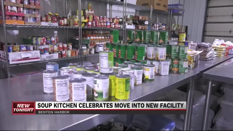 New soup kitchen building opens in Benton Harbor, dedicated to serving the community