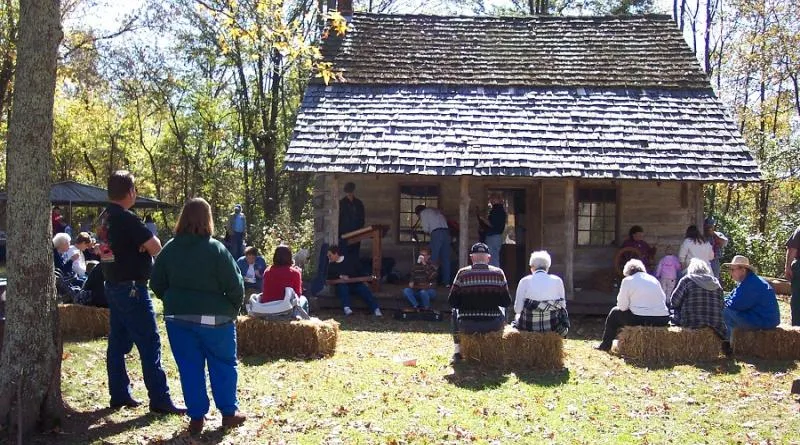 Muscatatuck refuge hosting Log Cabin Day