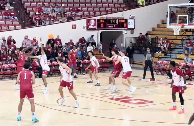 Video: Highlights from IU basketball's open scrimmage at Assembly Hall