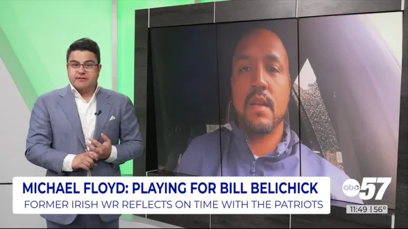 Irish Legends: Former Notre Dame receiver Michael Floyd talks UNC matchup and playing ball for Bill Belichick