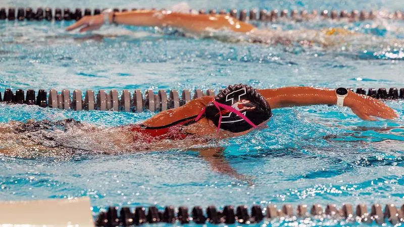Strong Swim Marks Push Hounds to Third-Place Finish