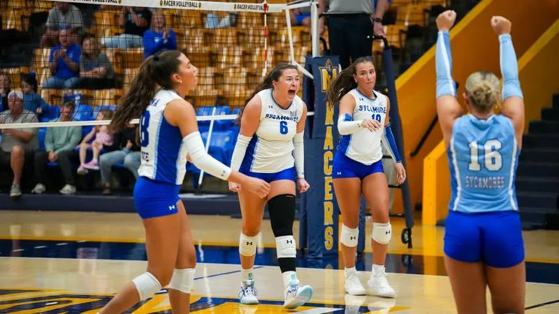 Sycamores rally past Racers in five-set thriller